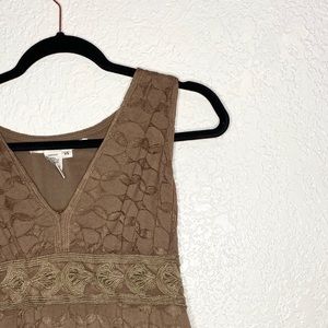 Cute brown vintage summer dress!